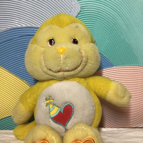 Carebear cousins Playful heart monkey 2004 toy collectible - Picture 5 of 7